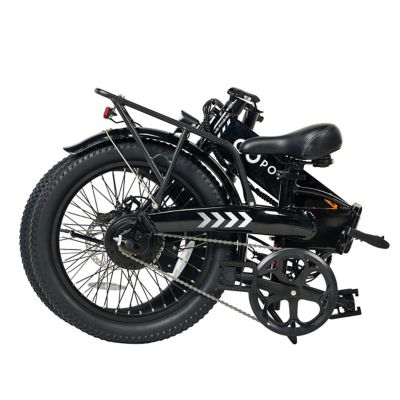 Image showing  GoVolt Folding Electric Bike for Adults Black
