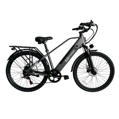 GoPowerBike GoScout Electric Bike Adult Folding E-Bike Gray