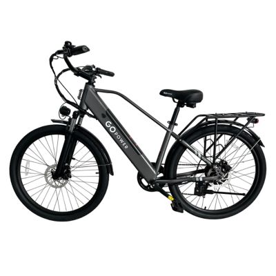 Image showing  GoScout Electric Bike Adult Folding E-Bike Gray