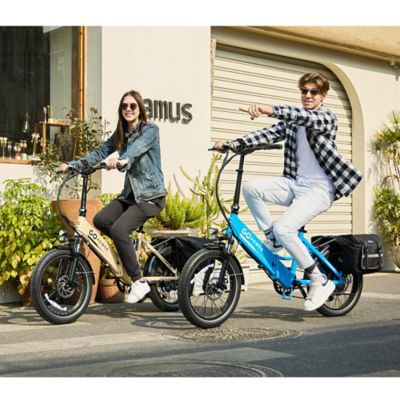 Image showing 6 th GoPowerBike GoPlus Folding Electric Bike Sand