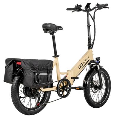 Image showing 7 th GoPowerBike GoPlus Folding Electric Bike Sand
