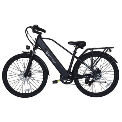 Image showing  GoScout Electric Bike Adult Folding E-Bike Black