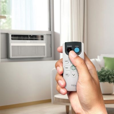 Image showing 10 th TCL 12,000 BTU 115V Smart Window Air Conditioner Cools 550 sq. ft. with Remote and Wi-Fi Enabled