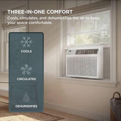 Image showing 20 th TCL 12,000 BTU 115V Smart Window Air Conditioner Cools 550 sq. ft. with Remote and Wi-Fi Enabled