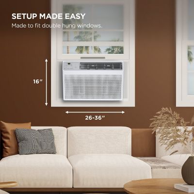 Image showing 22 th TCL 12,000 BTU 115V Smart Window Air Conditioner Cools 550 sq. ft. with Remote and Wi-Fi Enabled