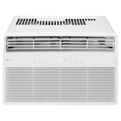 Image showing 6 th LG 8,000 BTU 115V Smart Window Air Conditioner Cools 350 sq. ft. with Remote