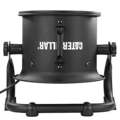 Image showing 5 th Caterpillar High-Velocity Drum Fan 2-in-1 940 CFM, 4-Speed, 360 deg. Pivoting Head, Dual Ball Bearing Motor with Die-Cast Cover