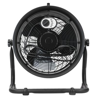 Image showing 4 th Caterpillar Industrial Grade Fan 2-in-1 2,300 CFM, 4-Speed, 360 deg. Adjustable, Dual Ball Bearing Motor with Die-Cast Cover