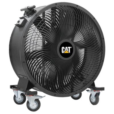 Image showing  Industrial Drum Fan, 25,000 CFM High-Velocity Fan with DC Motor, Variable Speed, Heavy-Duty 6-Blade Design