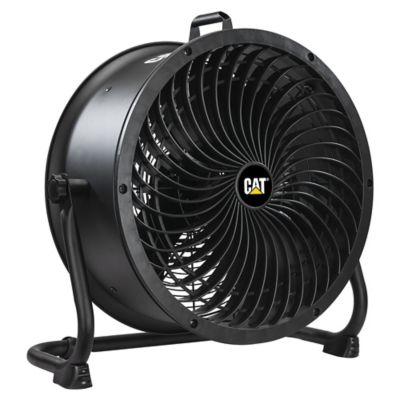 Image showing 3 th Caterpillar Industrial Grade Fan 2-in-1 3,400 CFM, 4-Speed, 360 deg. Adjustable, Dual Ball Bearing Motor with Die-Cast Cover