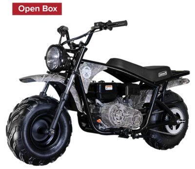 Coleman Powersports Open Box 196cc Gas Mini Bike with Rear Disc Brakes - Camo
