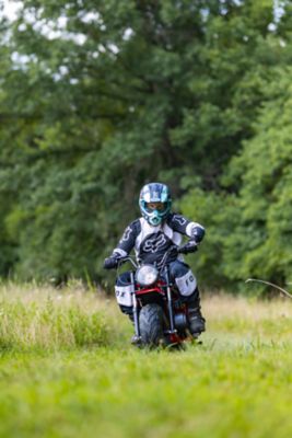 Image showing  Open Box 196cc Gas Mini Bike with Rear Disc Brakes