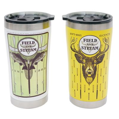 Field & Stream 20 oz. Insulated Tumblers, Fish/Buck, 2 pc.