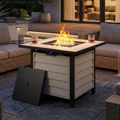 Nuu Garden 30 in. Gas Fire Pit Table