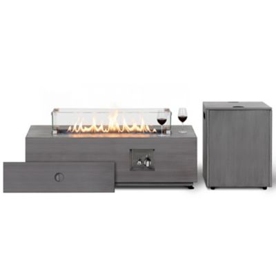 Nuu Garden 43 in. Gas Fire Pit Table