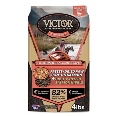 Victor Raw Blend Fishermen's Salmon Recipe