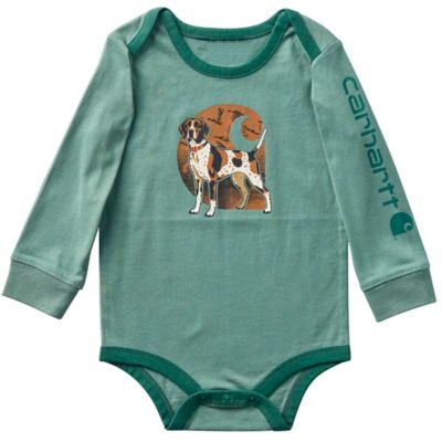 Carhartt Infant Boy's Long Sleeve Dog Bodysuit