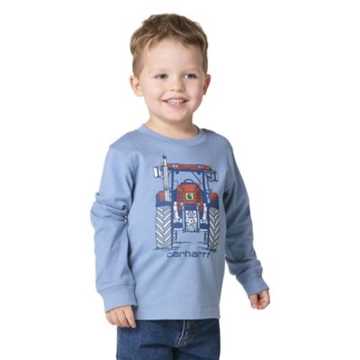 Carhartt Toddler Boy Long-Sleeve Tractor T-Shirt