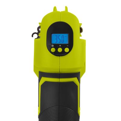 Image showing  24V Ion+ MAX 1.3-Ah Cordless Digital Tire Inflator Air Compressor with Storage Bag