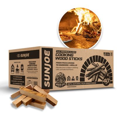 Sun Joe Cooking Wood for Pizza Ovens, 40 lb. Box
