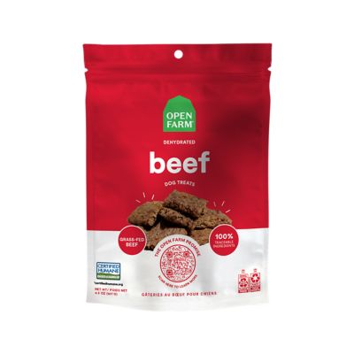 Open Farm Dehydrated Grass-Fed Beef Treats for Dogs