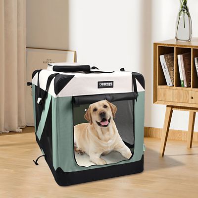 Image showing 5 th GOOPAWS 3-Door Collapsible Soft-Sided Dog Crate