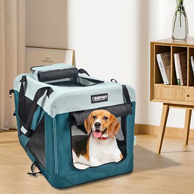 Image showing 5 th GOOPAWS 3-Door Collapsible Soft-Sided Dog Crate