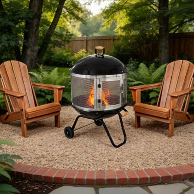 Image showing  28 in. Portable Fire Pit