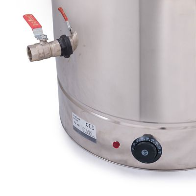 Image showing  Stainless Steel Poultry Scalder With Manual Dunker, 26 gal.