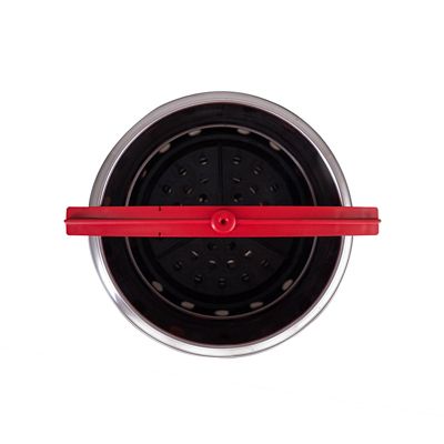 Image showing 3 th Hatching Time Stainless Steel Poultry Scalder With Manual Dunker, 16 gal.