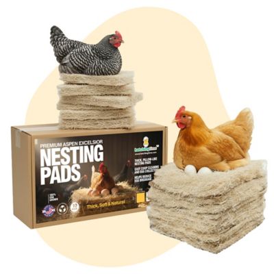 Image showing  Premium Nesting Pads For Poultry, 40 pk.