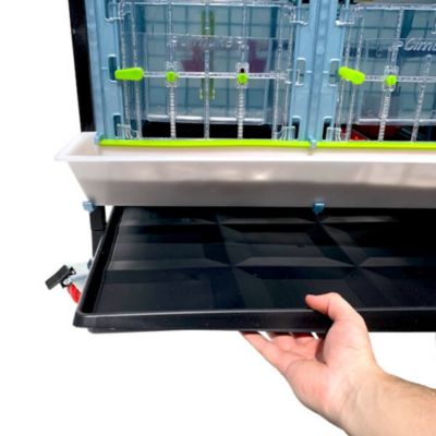 Image showing  Comfortplast Chick Brooder, 4 Layer H 15 in., 3 Section Per Layer