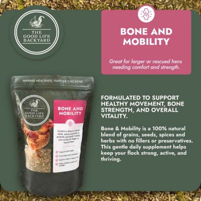Image showing  Bone and Mobility Natural Joint & Bone Support for Chickens, 1 lb. Pouch