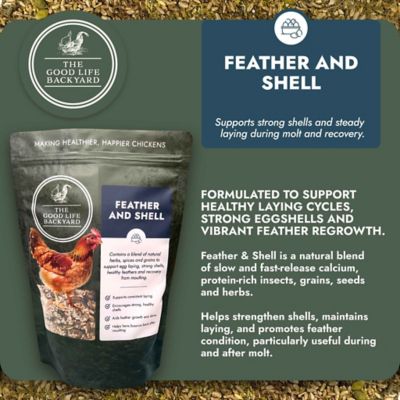 Image showing 1 th Hatching Time Feather And Shell, Calci Protein Blend, 2 lb. Pouch