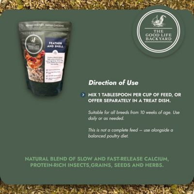 Image showing 5 th Hatching Time Feather And Shell, Calci Protein Blend, 2 lb. Pouch