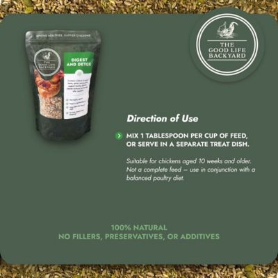 Image showing 5 th Hatching Time Digest and Detox, Gut Health Blend, 1 lb. Pouch