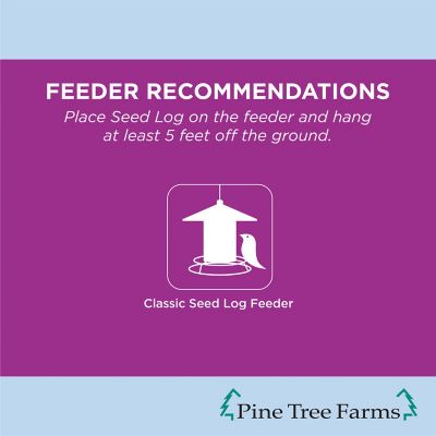 Image showing  FruitBerry Nut Classic Seed Logs for Wild Birds, 28 oz., 3 pk.