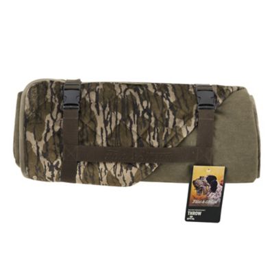 Field & Stream Quilted Water-Resistant Throw Blanket, Camo