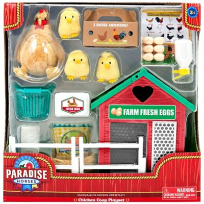 Paradise Horses Chicken Coop Playset