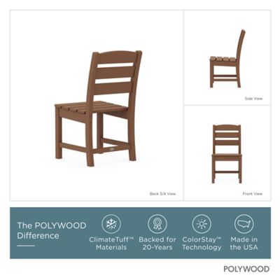 Image showing  Lakeside 7 pc. Farmhouse Dining Set with Trestle Legs, Teak