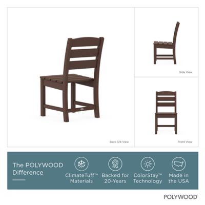 Image showing  Lakeside 7 pc. Farmhouse Dining Set with Trestle Legs, Mahogony