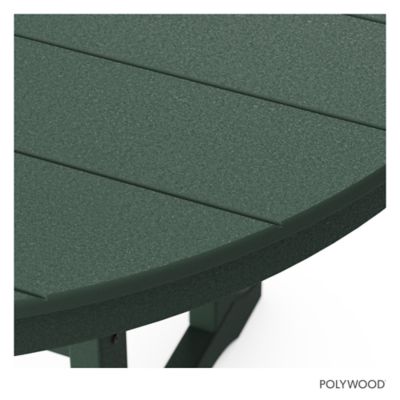 Image showing  Lakeside 5 pc. Round Farmhouse Dining Set, Green