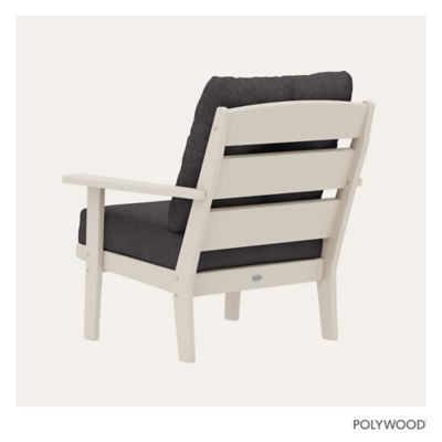 Image showing  Lakeside Deep Seating Chair in Sand / Ash Charcoal