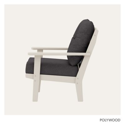 Image showing  Lakeside Deep Seating Chair in Sand / Ash Charcoal