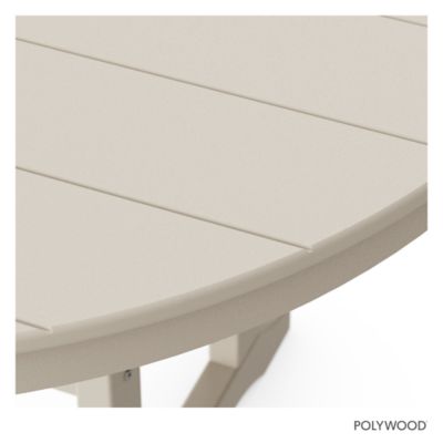 Image showing  Lakeside 5 pc. Round Farmhouse Dining Set, Sand