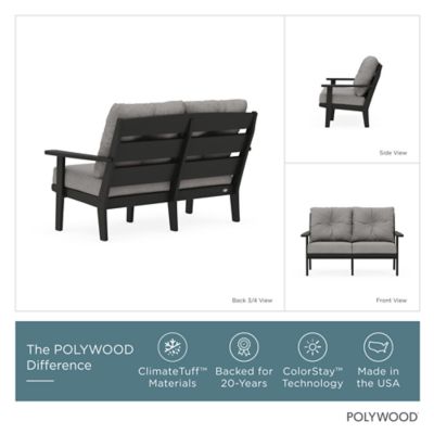 Image showing 4 th POLYWOOD Lakeside 4-Piece Deep Seating Set