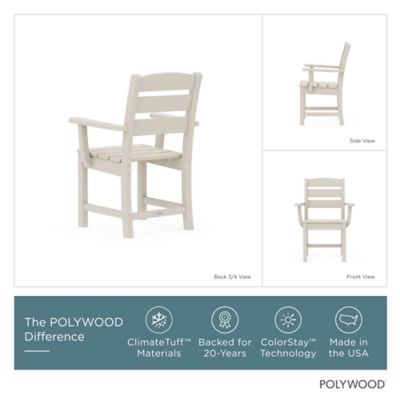 Image showing  Lakeside 7 pc. Farmhouse Dining Set with Trestle Legs, Sand