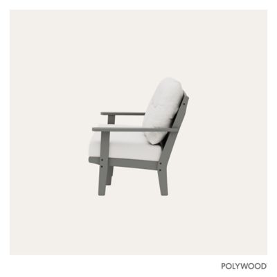 Image showing  Lakeside Deep Seating Sofa in Slate/Grey Linen