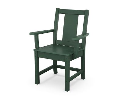 Image showing  Prairie 5-Piece Round Farmhouse Dining Set in Green