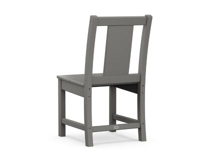 Image showing  Prairie 7-Piece Farmhouse Dining Set with Trestle Legs in Slate Grey
